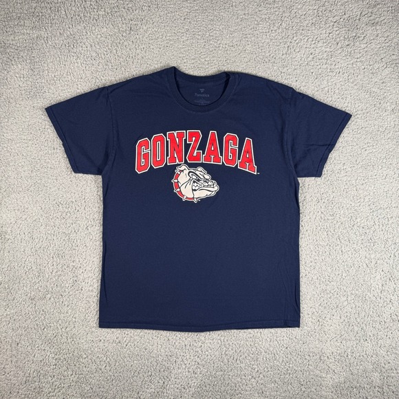 Fanatics Other - Gonzaga University Bulldogs T-Shirt Size Large Blue College Fanatics